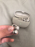 韶音（SHOKZ）OpenDots ONE動鈦圈開放式藍牙耳機耳夾式無線耳機藍牙跑步運動耳機E310 星際白 曬單實拍圖