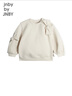 jnby by JNBY[江南布衣嬰童]秋立體蝴蝶結長(cháng)袖衛衣女輕軟舒適童嬰兒YN9411490 123乳白色 90 cm 曬單實(shí)拍圖