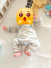 棉花會(huì )A類(lèi)純棉透氣無(wú)骨嬰兒連體衣夏季寶寶哈衣爬服新生幼兒打底內衣 幽谷汀蘭【四季款】 52cm （適合身高48-52cm） 曬單實(shí)拍圖