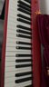 卡西歐（CASIO）電鋼琴EPS130紅色電子數碼鋼琴88鍵重錘初學(xué)單機+木琴架+禮包 曬單實(shí)拍圖