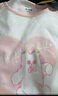 巴拉巴拉【奶噗噗IP】巴拉巴拉女童內衣套裝中大童秋衣秋褲保暖衣 白紅色調00316 140cm 曬單實(shí)拍圖
