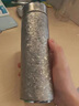 水杯保溫杯高端純鈦水杯茶水分離泡茶杯大容量便攜式高檔男女杯子 純鈦大冰花直杯480ml（冰火銀） 曬單實(shí)拍圖