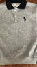 左西童裝男童polo衫兒童衛(wèi)衣撞色秋款大童上衣秋裝外套套頭衣服 灰色 【可貼身穿的衛(wèi)衣】 150 cm 曬單實(shí)拍圖