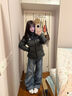 駱駝（CAMEL）戶(hù)外羽絨服600蓬男女新款短款厚外套面包服 曬單實(shí)拍圖