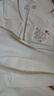 嫚熙（EMXEE）【新品】秋冬空氣棉月子服孕婦哺乳保暖睡衣產(chǎn)后夾棉家居服套裝 香草白「暖芯空氣棉 三層鎖溫」 適合10~20℃ XL（適穿140-165斤） 曬單實(shí)拍圖