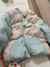 巴拉巴拉童裝嬰兒羽絨服寶寶外套冬裝造型時(shí)尚撞色可愛(ài)萌趣保暖 咖色調00455-白鴨絨 90 （充絨量64g） 曬單實(shí)拍圖