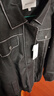 moussy 新品港風(fēng)廓形皮衣飛行員夾克外套女028HAZ30-0201 020黑色 均碼 00020/F 曬單實(shí)拍圖