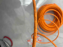 秋葉原（CHOSEAL）原裝六類(lèi)網(wǎng)線(xiàn)【工程版0.57±0.02mm】CAT6純銅線(xiàn)芯非屏蔽千兆網(wǎng)絡(luò )線(xiàn)橙色25米 QS2619CT25S 曬單實(shí)拍圖