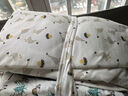 nest designs 嬰兒被子兒童夾棉蓋被幼兒園空調午睡被四季被林間小路110*140cm 曬單實(shí)拍圖