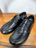 公牛世家男鞋秋季新款百搭休閑鞋時(shí)尚舒適兩穿豆豆鞋男士商務(wù)皮鞋 曬單實(shí)拍圖