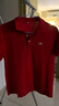 京東物流定制logo（刺繡工藝）polo衫 短袖休閑商務(wù) 夏季新款潮流上衣 紅色 L 曬單實(shí)拍圖