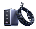 綠聯(lián)氮化鎵充電器套裝100W適用蘋(píng)果17三星小米手機PPS/pd65W筆記本電腦MacbookPro多口Type-C快充頭線(xiàn) 曬單實(shí)拍圖