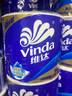 維達（Vinda）有芯卷紙藍色經(jīng)典【孫穎莎推薦】4層高克重 家用廁紙卷筒紙箱裝 4層 200g/卷*27卷 曬單實拍圖