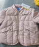 巴拉巴拉童裝兒童棉服男童女童外套2024冬裝棉衣繡花寶寶衣服208424106202 曬單實(shí)拍圖