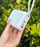 W&P 新國標(biāo)3C認(rèn)證可上飛機 45W充電寶20000毫安mah自帶雙線快充星際移動電源小巧便攜適用蘋果小米wp 曬單實拍圖