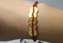 領(lǐng)豐金（LING FENG GOLD）黃金銅錢實心五帝錢幣9999足金投資金小克重生日節(jié)日禮物收藏儲值 生活康熙 1g 曬單實拍圖