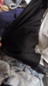 匹克泳褲男士泳衣抗氯舒適平角速干溫泉度假專業(yè)游泳褲黑金 XL 曬單實拍圖