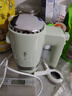 小熊（Bear）打蛋器 家用電動(dòng)打蛋器 奶油奶蓋打發(fā)器迷你 烘焙手持攪拌器和面糊 四棒十檔 DDQ-B02L1艾綠色 曬單實(shí)拍圖