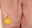 嘟嘟家女童長(cháng)袖T恤套裝秋裝寶寶可愛(ài)卡通假兩件上衣兒童百搭洋氣休閑褲 粉色 90 曬單實(shí)拍圖