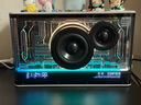漫步者（EDIFIER）【硬核升級】花再NEW-X PRO光冷能量音箱藍牙臺式電腦電競桌面音響氮化鎵高能快充家用潮流氛圍燈 極光白+【送50紅包】 曬單實(shí)拍圖