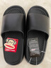 大嘴猴（paul frank）拖鞋男夏季室內居家踩屎感涼拖鞋 黑 40-41  曬單實(shí)拍圖
