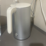 雙立人（ZWILLING）燒水壺熱水壺電熱水壺304不銹鋼家用燒水器雙層隔熱防燙智能防干燒ENFINIGY 1.5L -銀色 曬單實(shí)拍圖
