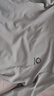 皮爾卡丹（pierre cardin）圓領(lǐng)衛(wèi)衣男春秋季潮流休閑長(zhǎng)袖t恤高端打底衫男裝 米色 XL 曬單實(shí)拍圖