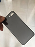 今舞 適用蘋果7/8plus手機殼se2/se3超薄磨砂iphone7p全包硬殼女男款PP殼保護套 蘋果7P/8P-5.5寸通用-透明黑 曬單實拍圖