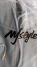 MJ STYLE插肩袖短款開衫外套女2025年秋季寬松休閑百搭運動風學生長袖上衣 曬單實拍圖