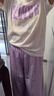 【女童夏裝套裝】?jī)和?025時(shí)髦洋氣運(yùn)動(dòng)大童夏季新款兩件套女孩 紫色 160 曬單實(shí)拍圖