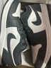 耐克（NIKE）Jordan官方耐克喬丹男子輕便AJ1板鞋秋季低幫緩震運動(dòng)鞋553558 153山峰白/灰黑/藤黃 42.5 曬單實(shí)拍圖