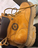 駱駝（CAMEL）王俊凱同款馬丁靴高幫戶(hù)外工裝大黃靴情侶 G15W136025 沙漠黃 42 曬單實(shí)拍圖