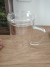 雅集豪飲杯玻璃杯辦公室 耐熱大容量水杯 男士帶蓋泡茶杯子850ml 曬單實(shí)拍圖