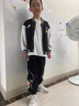 奧特曼男童褲子秋冬款2025新款帥氣兒童加絨褲中小童男孩韓版衛(wèi)褲童裝潮 黑色 90 建議80-90cm1歲半-2歲 曬單實(shí)拍圖