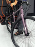 LivAlight 2 DD Disc女士平把16速輕便休閑通勤公路自行車(chē) 紫灰色 700C×370MM XS 建議148-163cm 曬單實(shí)拍圖