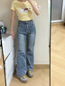 愛(ài)步（ECCO）休閑鞋女 輕盈舒適百搭厚底增高單鞋牛皮女鞋 蹤跡220713 巖石灰22071355294 37 曬單實(shí)拍圖
