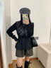MACKAGE【七夕】MACKAGE女士 ADITA 輕薄羽絨拼接夾克 早秋新品 黑色 XS 曬單實拍圖