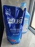 藍月亮洗衣液12斤套裝：亮白增艷薰衣草3kg瓶+1kg袋*3 曬單實拍圖