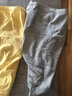 無印良品（MUJI）女式 羅紋編織 高腰短褲 女士內(nèi)褲女生 三角褲 FCE28C5A 灰色 L (165/90A) 曬單實拍圖