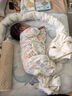babycare新生兒見(jiàn)面禮盒衣服嬰兒禮物周歲初生寶寶用品大全 淡焦黃 66cm  曬單實(shí)拍圖