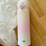膳魔師（THERMOS）保溫杯大容量水杯兒童男女士情侶不銹鋼杯子七夕節(jié)教師節(jié)禮物JNL 316L不銹鋼-初桃粉 500ml 曬單實拍圖