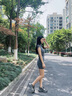 CAMILA KSENIA女鞋爆款老爹鞋女2025新款夏季百搭厚底休閑網(wǎng)面透氣運(yùn)動(dòng)跑步鞋子 黑色 36 曬單實(shí)拍圖