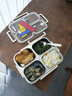 BBFRESH寶得鮮A+保溫飯盒316食品級不銹鋼小學(xué)生打飯專(zhuān)用兒童初中四分格蒙德里安1600ML|配品牌手提袋 曬單實(shí)拍圖
