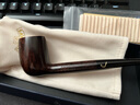 沙芬（SAVINELLI）意大利進(jìn)口手工煙斗克拉克摯愛(ài)石楠木長(cháng)柄煙嘴閱讀煙斗男士禮物 【精致長(cháng)柄 閱讀小斗 3mm煙道】 曬單實(shí)拍圖