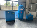 永磁變頻螺桿式空壓機7.5KW15/22立方氣泵空氣壓縮機工業(yè)級螺桿機 7.5kw變頻特價(jià)款 曬單實(shí)拍圖