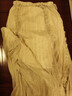 moussy 女裝新品甜美森系風(fēng)木耳邊波點(diǎn)半身裙女028HSA30-1981 070米色 S 曬單實(shí)拍圖
