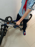 喜德盛兒童自行車(chē)小王子變速車(chē)7速青少年學(xué)生通勤運動(dòng)騎行單車(chē)藍銀色 曬單實(shí)拍圖