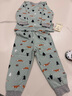 戴維貝拉（DAVE＆BELLA）兒童內(nèi)衣套裝秋裝男童秋衣寶寶家居服睡衣秋褲童裝 曬單實拍圖