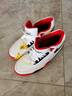 耐克（NIKE）官方艦店男鞋秋季運(yùn)動(dòng)鞋AIR FLIGHT 89氣墊休閑鞋AJ4兄弟跑步鞋 白/黑/大學(xué)紅/AJ4兄弟款 44 曬單實(shí)拍圖