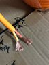 足米防凍軟電纜線rvv1.5 2.5 4平方家用軟電線電車充電源線護(hù)套線 黃國標(biāo)2.5平方5米送插座套裝 曬單實(shí)拍圖